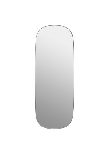 Muuto - Specchio - Framed Mirror - Large - Grey/Clear