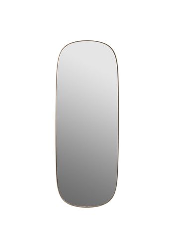Muuto - Espejo - Framed Mirror - Large - Taupe/Clear
