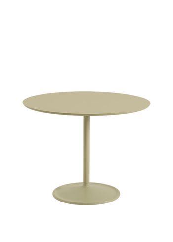 Muuto - Mesa de jantar - Soft Table - Beige Green Laminate/Beige Green