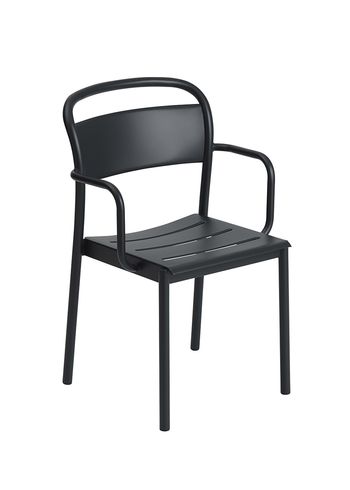 Muuto - Chaise - Linear Steel Armchair - Black