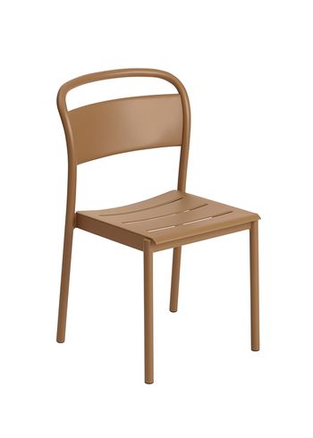 Muuto - Cadeira - Linear Steel Side Chair - Burned Orange
