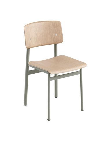 Muuto - Krzesło - Loft Chair - Green/Oak