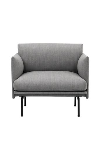 Muuto - Sedia a sdraio - Outline Studio Chair - Fiord 151