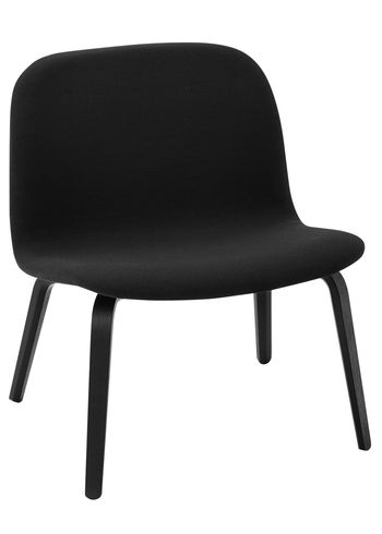 Muuto - Stuhl - Visu Lounge Chair - Steelcut 190 / Black