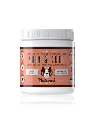 Natural Dog Company - Cão - Skin & Coat Supplement - Skin & Coat Supplement