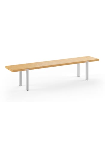 Naver Collection - Penkki - Bench / GM 2210, 2212 & 2214 by Nissen & Gehl - Oiled Oak / Stainless steel