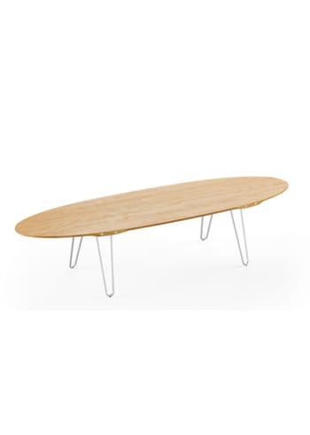 Naver Collection - Salontafel - Coffee Table / AK1880 by Nissen & Gehl - Oiled Oak / Stainless steel