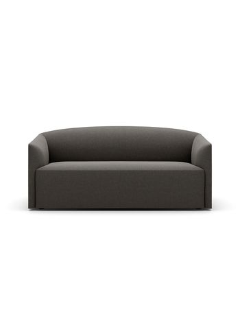 New Works - 2 persoonsbank - Shore Sofa 2 Seater Extended Base - Linara Lava Rock