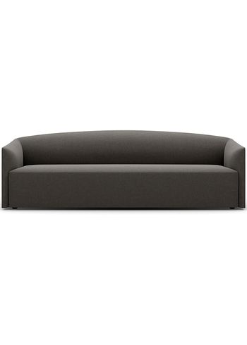 New Works - 3 persoonsbank - Shore Sofa 3 Seater Extended Base - Linara Lava Rock