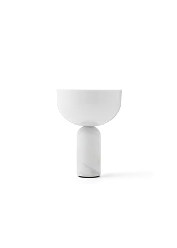 New Works - Bordslampa - Kizu Portable Lamp - White Marble