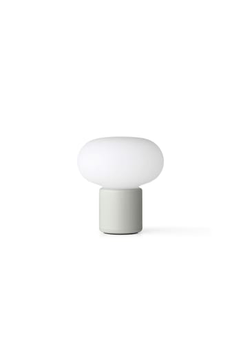 New Works - Bordslampa - Karl-Johan Portable Table Lamp - Light Grey
