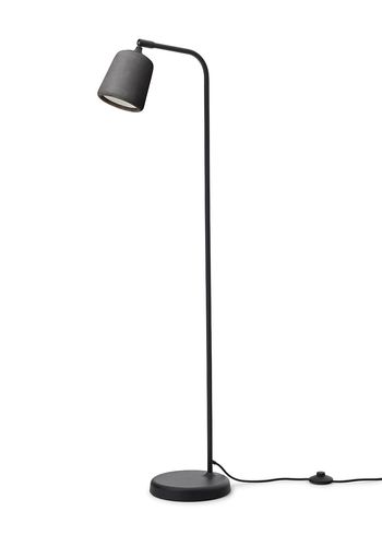 New Works - Stehlampe - Material Floor Lamp - Dark Grey Concrete