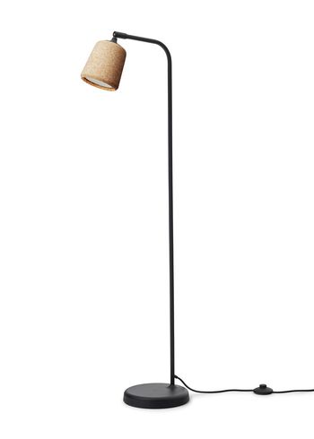 New Works - Lampada da terra - Material Floor Lamp - Natural Cork