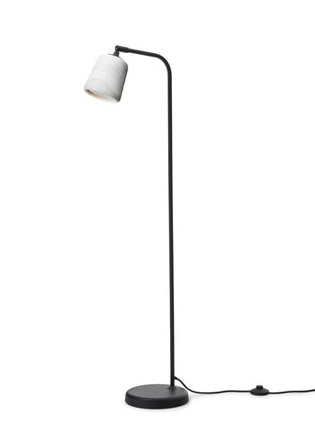 New Works - Lampada da terra - Material Floor Lamp - White Marble