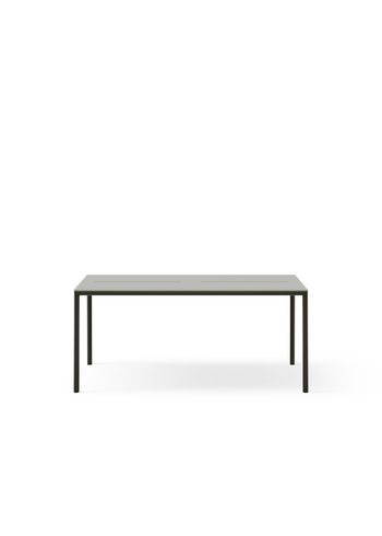 New Works - Table de jardin - May Table - Dark Green - Large