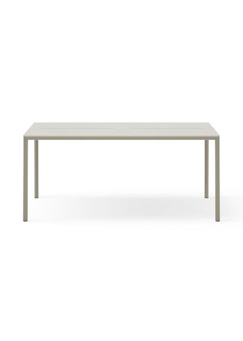 New Works - Trädgårdsbord - May Table - Light Grey - Large