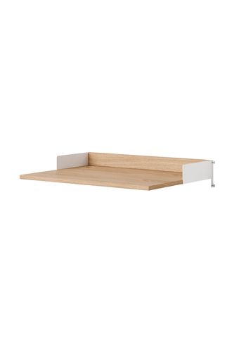 New Works - Shelf - New Works Desk Kit - Oak / White