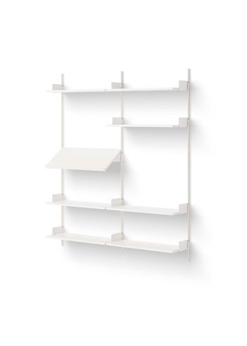 New Works - Estante - NEW WORKS SHELVING SYSTEM - New Works Living Shelf - White / White