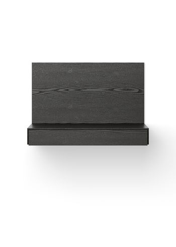 New Works - Shelf - Tana Wall Mounted Desk - Black Stained Oak
