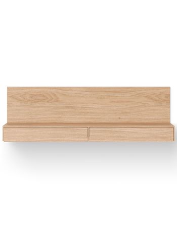 New Works - Plank - Tana Wall Mounted Media Module - Oak