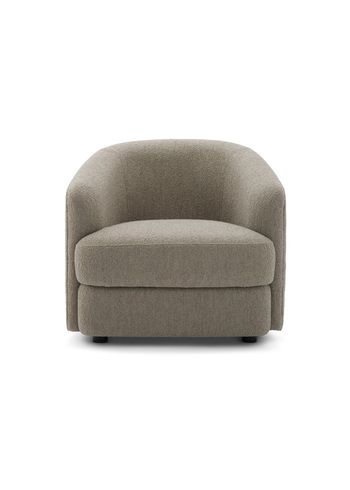 New Works - Lænestol - Covent Lounge Chair Swivel Base - Nevotex Barnum Hemp 3