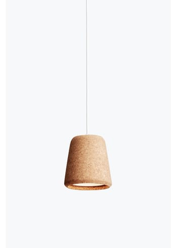 New Works - Lampe - Material Pendant w. White Fitting - Natural Cork