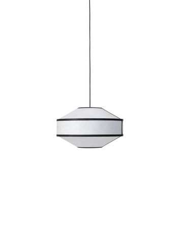 New Works - Lampe de plafond - Kite Pendant - 1B, White and Black, Ø55, EU-UK-AU