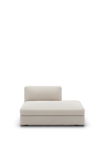 New Works - Modular sofa - Coda Open End Right Module 43 - Drake Spacedust