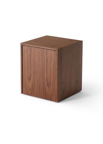 New Works - Table d'appoint - Mass Side Table w. Drawer - Walnut