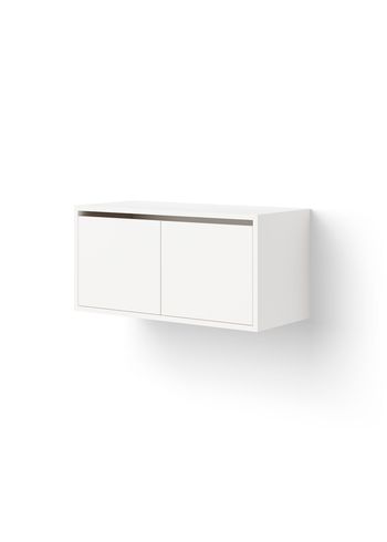 New Works - Criar - New Works Cabinet Low w. Doors - White