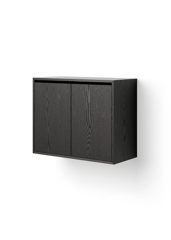 New Works - Skab - New Works Cabinet Tall w. Doors - Black Ash