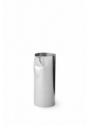 New Works - Jarra - Pleat Pitcher - Mirror Polished Stainless Steel