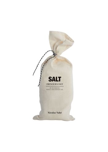 Nicolas Vahé - Zout - French sea salt - Fabric Bag