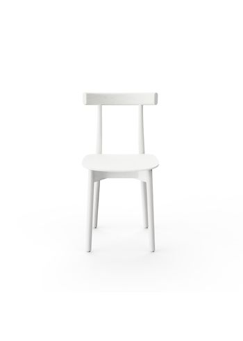 NINE - Dining chair - Skinny Wooden Chair - White