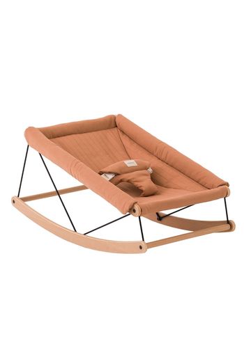 Nobodinoz - Baby studsare - Growing Green Baby Bouncer - Sienna Brown