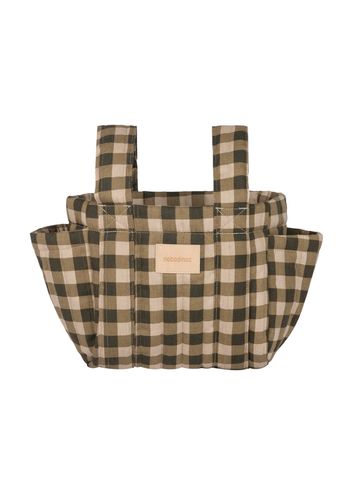 Nobodinoz - Príslušenstvo ku kočíkom - Hyde Park Stroller Organizer - Green Checks