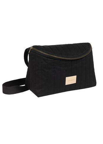 Nobodinoz - Wandelwagen accessoires - Hyde Park Waterproof 2 in 1 Stroller Organizer - Black