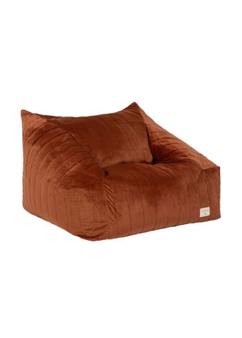 Nobodinoz - Fauteuil pouf pour enfants - Chelsea Armchair Beanbag - Wild Brown