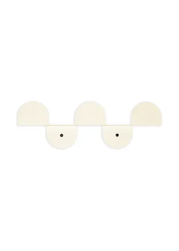 Nobodinoz - Tende da letto per bambini - Vibes Wall Coat Rack 37x12x4 - Ivory