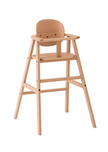 Nobodinoz - Children's high chair - Growing Green Evolving Chair 3 in 1 - Solid Beech