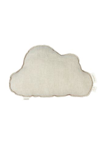 Nobodinoz - Children's pillow - Lin Français Cloud Cushion - Greige