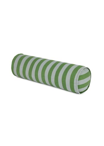 Nobodinoz - Kissen - Cylinder Cushion Vibes - Green blue stripes