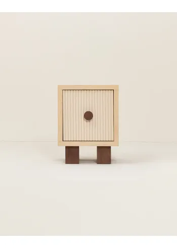 Nobodinoz - Sengebord - Bed side table Heju X Nobodinoz - Ash wood