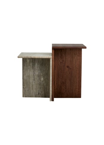 Nordal - Conselho - Glina Table - Wood/Marble - H