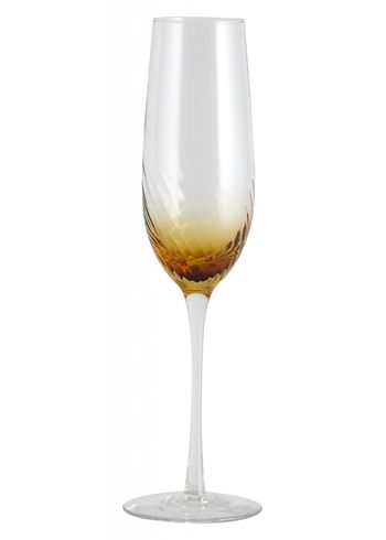 Nordal - Lasi - GARO Champagne glass - Amber