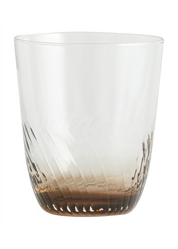 Nordal - Szkło - GARO drinking glasses - Brown