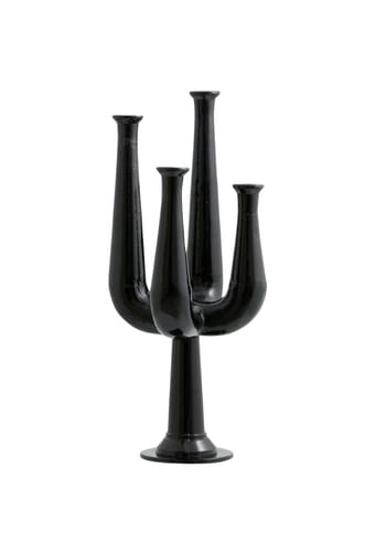 Nordal - Porte-bougies - Ulopu candleholder - 4 arm, aluminum - black