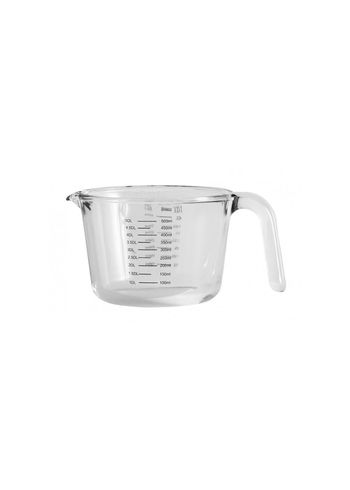 Nordal - Measuring Cup - MEASURE cup - Clear/Black Print