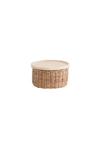 Nordal - Boîtes de rangement - Arica Storage W. Lid - Nature L