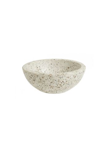Nordal - Abraço - TERRAZZO bowl - White/Beige - S